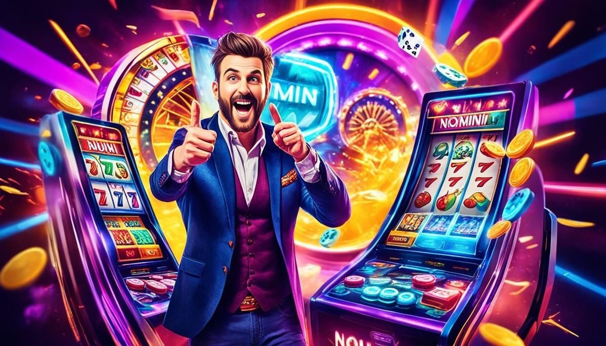 User enjoying live sports betting on a mobile phone in a bright setting